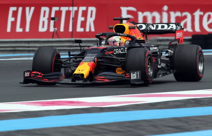 Verstappen lideró los ensayos libres del GP de Francia Verstappen lideró los ensayos libres del GP de Francia