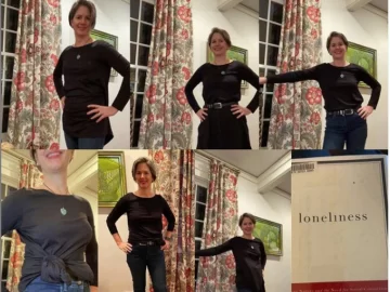 Se puso 100 días el mismo vestido para ayudar al planeta Se puso 100 días el mismo vestido para ayudar al planeta