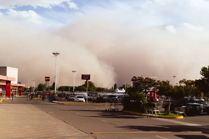 Alertan por lluvias en la noche y un fortísimo viento sur en la madrugada del sábado