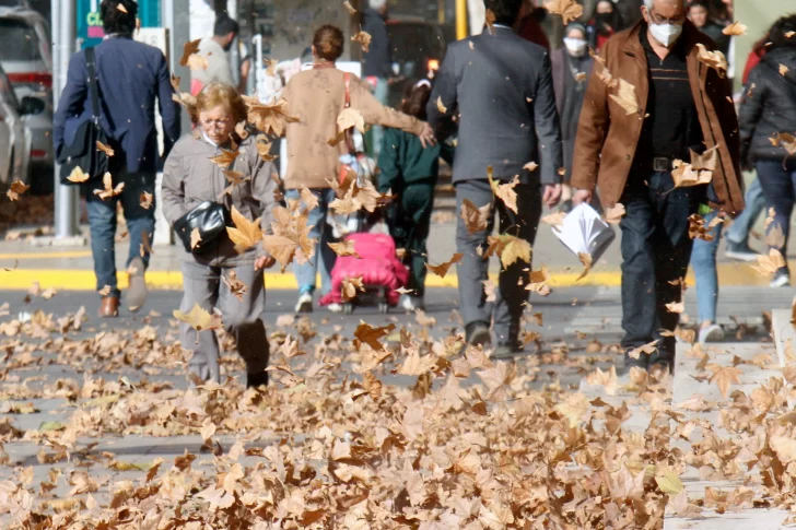 El Zonda empieza a golpear con fuerza al mediodía: la intensidad y la temperatura, hora por hora
