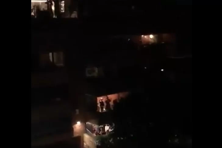 La espectacular forma en la que los vecinos de Bianchi lo saludaron por su cumpleaños