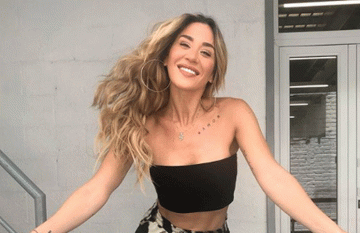 ¡Que hacendosa! Jime Barón limpió la pileta con una ¿incómoda? tanga animal print ¡Que hacendosa! Jime Barón limpió la pileta con una ¿incómoda? tanga animal print