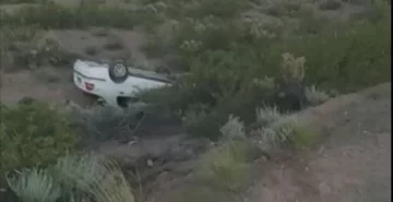 Vuelco en Ruta 149: el conductor, herido Vuelco en Ruta 149: el conductor, herido