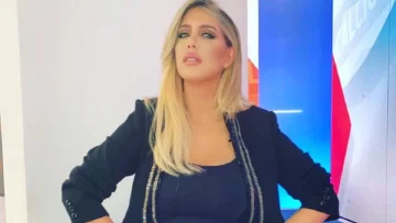 Insólito: Wanda Nara filmó el momento en el que el hijo de Zaira la echó de su casa