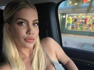 La foto robada a Wanda Nara que la muestra en una situación íntima