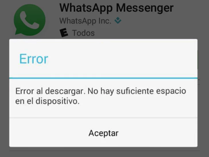 ¿Sin memoria en el teléfono por WhatsApp? Una simple solución al problema ¿Sin memoria en el teléfono por WhatsApp? Una simple solución al problema