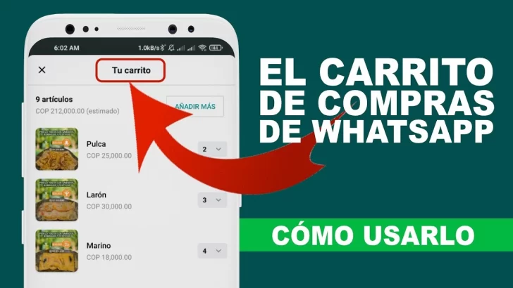 WhatsApp habilitó el carrito de compras: cómo funciona WhatsApp habilitó el carrito de compras: cómo funciona