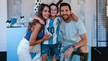 Mateo Messi festejó su cumpleaños con temática de la Selección Argentina Mateo Messi festejó su cumpleaños con temática de la Selección Argentina