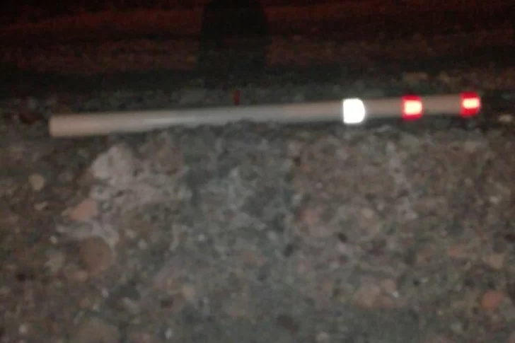 Lo detuvieron tras robar caños de PVC de la obra de la Ruta 40