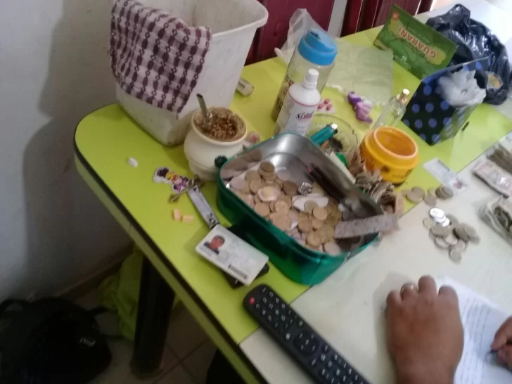 Encuentran más de un kilo de marihuana y $56 mil en un allanamiento en Rawson