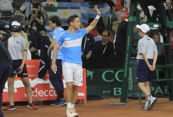 Schwartzman: “Por suerte lo pude cerrar fácil en el cuarto” Schwartzman: “Por suerte lo pude cerrar fácil en el cuarto”