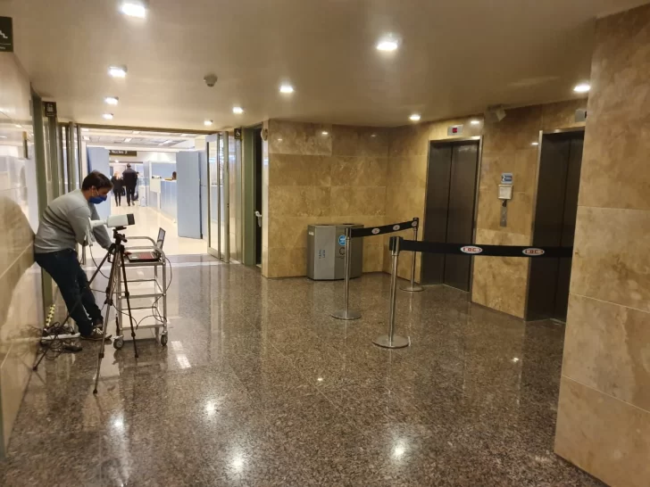 Centro Cívico: ponen cámaras térmicas para medir la fiebre a unas 5 mil personas por día Centro Cívico: ponen cámaras térmicas para medir la fiebre a unas 5 mil personas por día