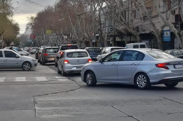 Con una caravana, en San Juan también se hizo sentir el rechazo a la reforma judicial