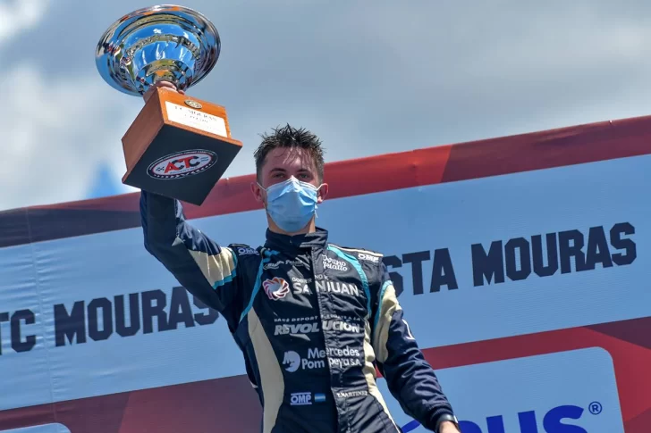 Tobías Martínez y un bautismo triunfal en el TC Mouras