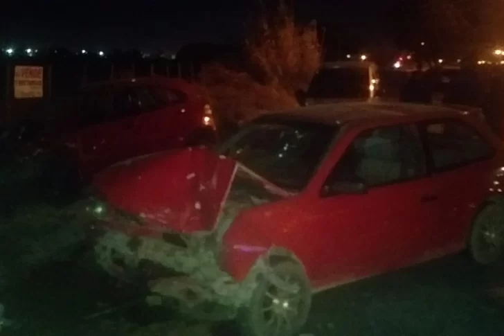 Tremendo choque en Rawson: ambos conductores terminaron hospitalizados
