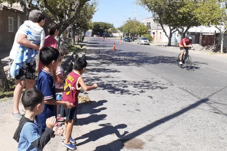 Los Brizuela tuvieron palco VIP para el Ironman