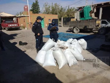 Secuestraron media tonelada de pasas de uva robadas y detuvieron a un sospechoso Secuestraron media tonelada de pasas de uva robadas y detuvieron a un sospechoso