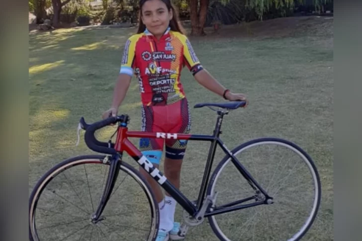 Daira, la nena que trae al ciclismo en el ADN y ya subió a su primer podio