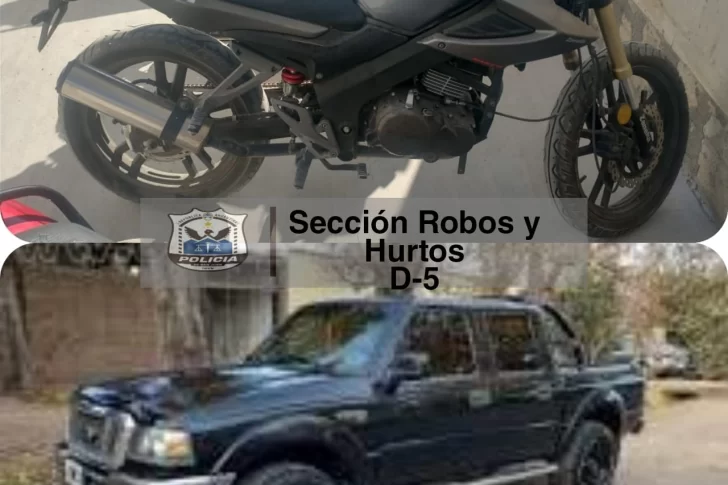 Hallan en Chimbas una Ford Ranger robada hace menos de dos meses en Mendoza