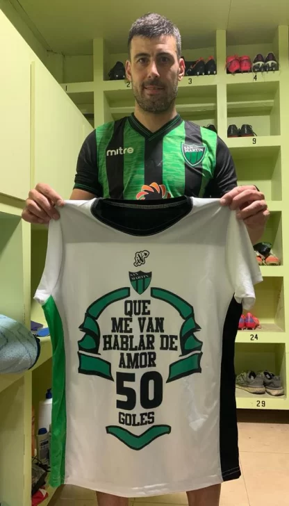 De su arribo en 2008 a los 50 gritos con San Martín: las perlitas del goleador Sebastián Penco