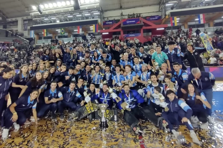 Argentina venció a Chile y es campeón sudamericano tras una apasionante final