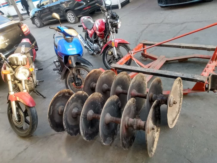 Entran a un galpón de Sarmiento y roban una herramienta para arar de $1,5 millones Entran a un galpón de Sarmiento y roban una herramienta para arar de $1,5 millones