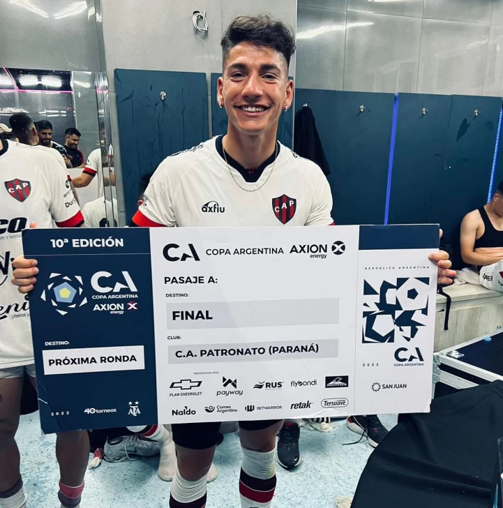 Sanjuanino finalista de la Copa: su sueño de entrar en la historia de Patronato y su jugada promesa Sanjuanino finalista de la Copa: su sueño de entrar en la historia de Patronato y su jugada promesa