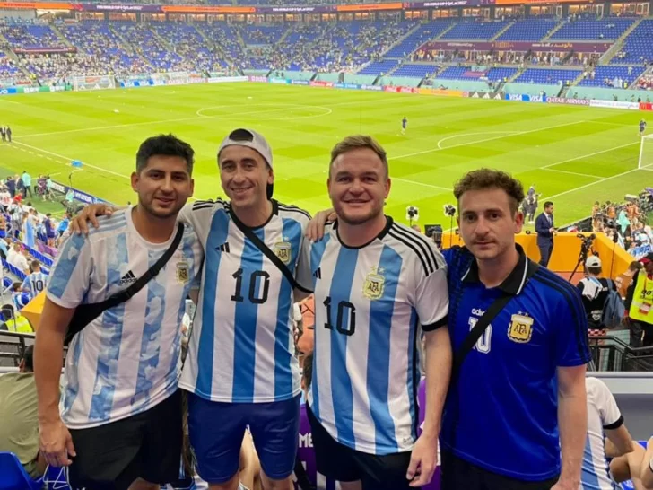 Fan Fest del “10” y Los Totora, la experiencia de 4 sanjuaninos antes de alentar a Argentina
