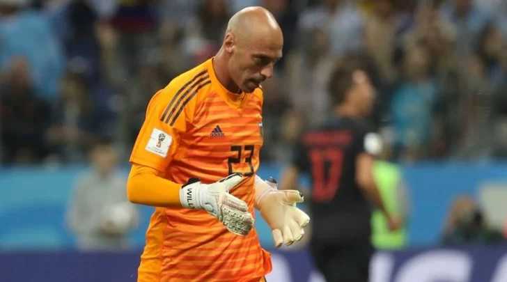 Wilfredo Caballero y la Selección: “No tuve la chance de una revancha”