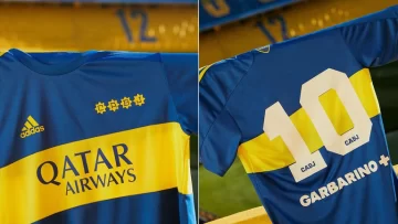 Boca presentó la nueva camiseta que homenajea a la que usó Maradona en 1981