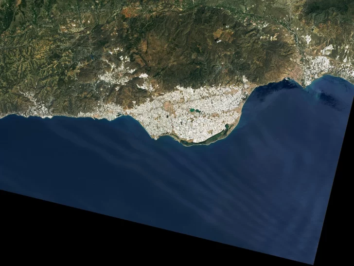 El mar de los invernaderos de Almería, a “vista de satélite” El mar de los invernaderos de Almería, a “vista de satélite”