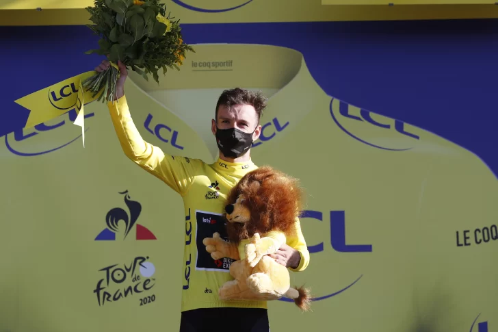 Van Aert ganó la quinta etapa y Yates es el nuevo líder del Tour de Francia