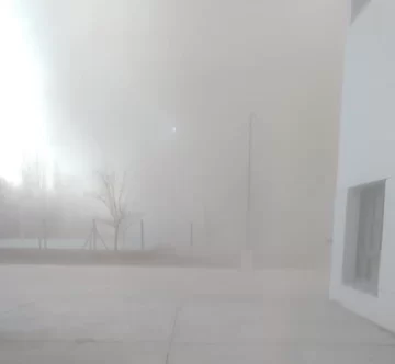 El viento Zonda ya golpea con fuerza El viento Zonda ya golpea con fuerza