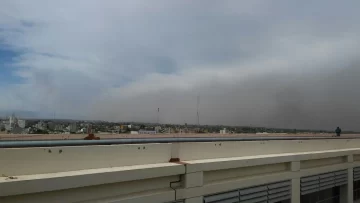 Las ráfagas del Sur azotaron a San Juan