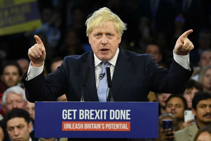 Boris Johnson logra un amplio triunfo en una elección crucial