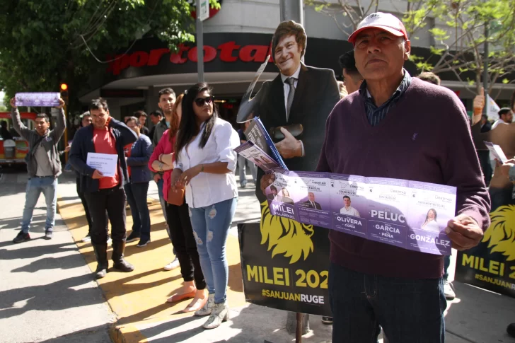 Milei mejoró su caudal de la general y arrasó en 15 de 19 departamentos
