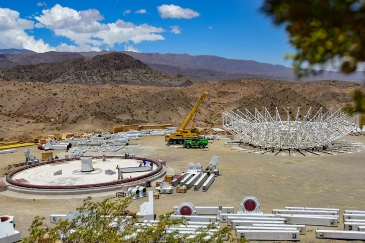 El radiotelescopio estará listo en mayo y funcionará a fines de 2024
