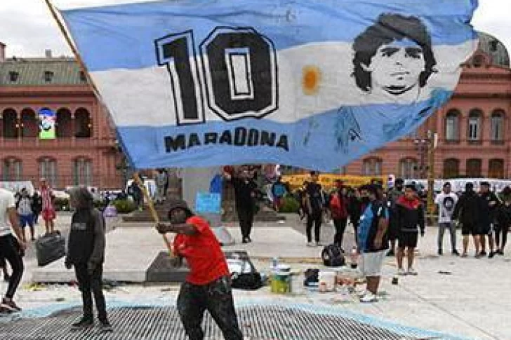 Maradona vive en la memoria colectiva