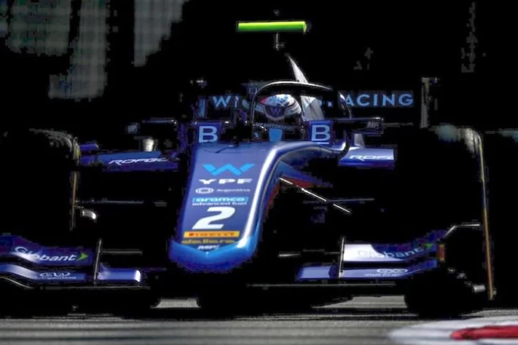 F2: Colapinto, 20mo en la clasificación