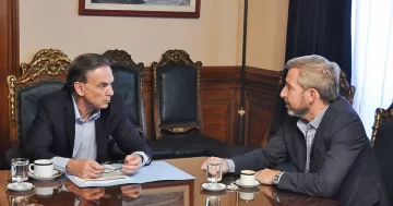 Frigerio y Pichetto diagramaron la agenda de sesiones extraordinarias en el Senado Frigerio y Pichetto diagramaron la agenda de sesiones extraordinarias en el Senado