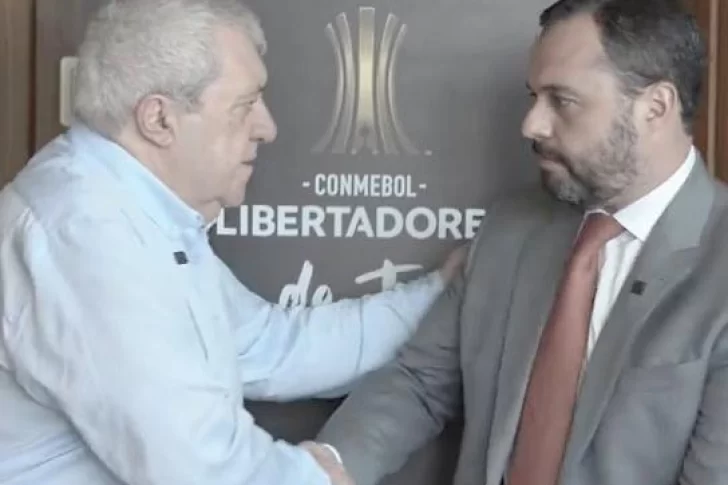 VIDEO: los presidentes de Boca y Fluminense llamaron a la paz en la previa del partido decisivo
