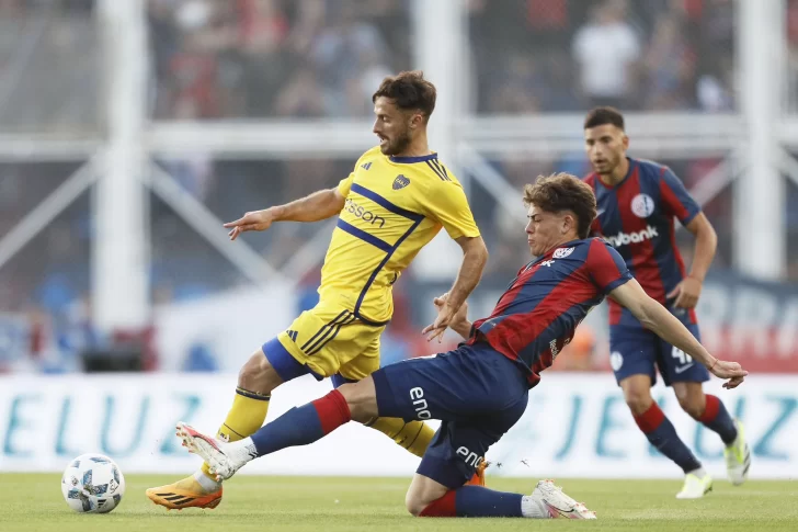San Lorenzo y Boca empataron en un partidazo con polémica en el final