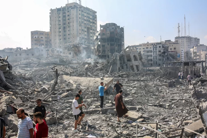 Elevan a más de 14.100 cifra de muertos por ataques israelíes en Gaza, entre ellos 5.800 niños