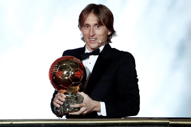 Modric ganó el Balón de Oro y le puso fin a una década de hegemonía de Messi y CR7