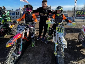 Los hermanos Morales y su amor por el motocross que surgió con el “Wey” Zapata