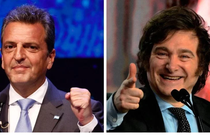 Cuáles son las boletas de Massa y Milei que serán válidas para el balotaje