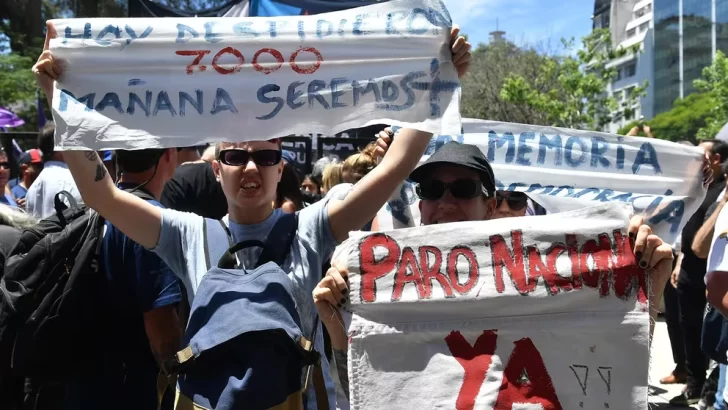Tras el anuncio de paro general de la CGT, hay malestar en Casa Rosada