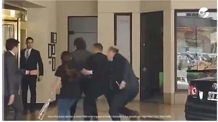 Una nena quiso darle una flor a Milei, la seguridad la bloqueó pero luego recibió una sorpresa Una nena quiso darle una flor a Milei, la seguridad la bloqueó pero luego recibió una sorpresa