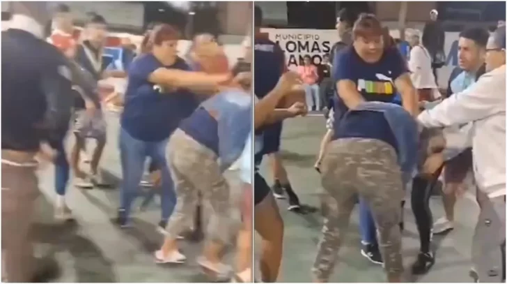 Una diputada nacional terminó a las piñas en un partido de fútbol amateur Una diputada nacional terminó a las piñas en un partido de fútbol amateur