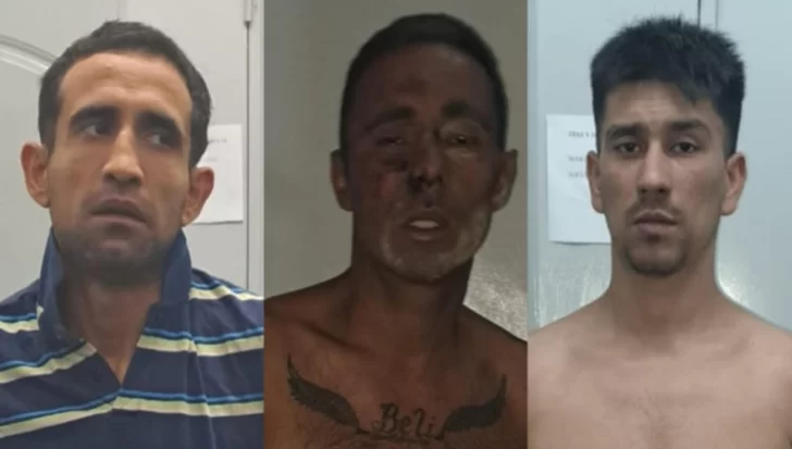 Robo en la financiera y persecución: revelan datos de los tres peligrosos asaltantes detenidos Robo en la financiera y persecución: revelan datos de los tres peligrosos asaltantes detenidos